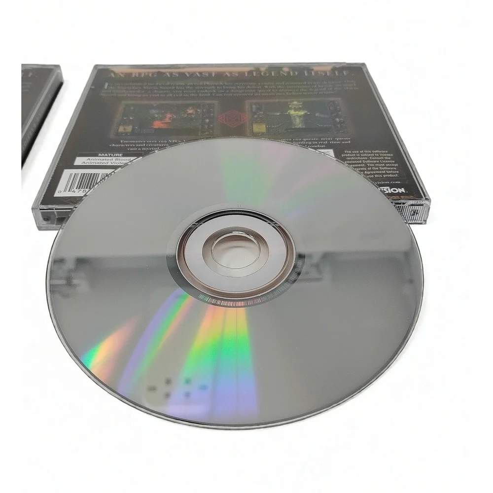 Wizards & Warriors PC CD-ROM Big Box Activision RPG D.W. Bradley Retro Gaming PC
